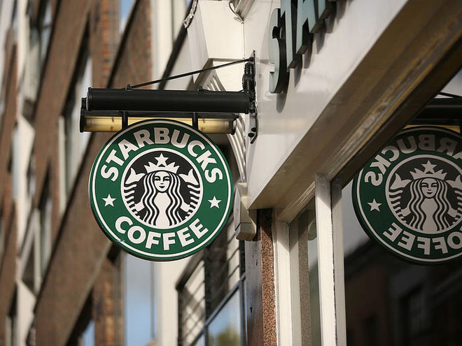 Mẫu logo đẹp chất của thương hiệu Starbucks