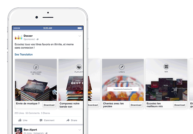 Những cách ứng dụng tuyệt vời trên Facebook của quảng cáo Carousel là gì? Bạn có thể thấy những tính năng của sản phẩm được thể hiện thông qua quảng cáo xoay vòng trên Facebook
