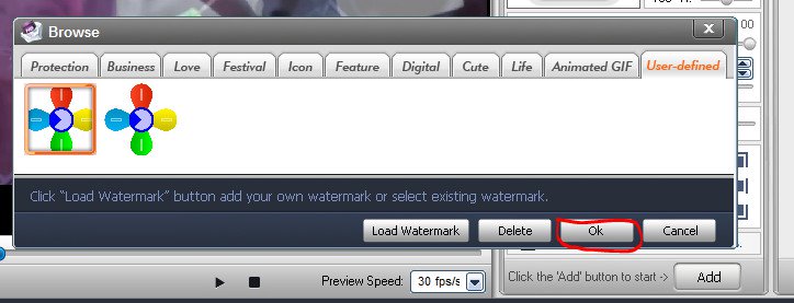 cách chèn logo vào video với phần mềm Video Watermark 07