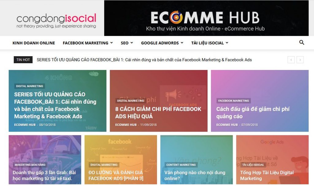 Cộng đồng iSocial - Website về marketing hay nhất tại Việt Nam