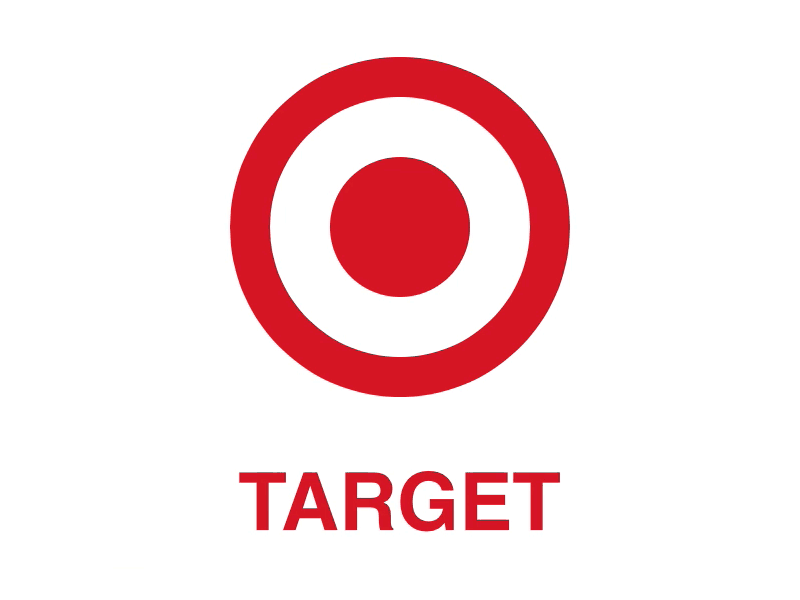 Mẫu logo đẹp của thương hiệu nổi tiếng Target