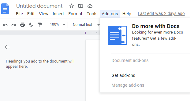 Cách tích hợp tiện ích trên Google Docs là gì?