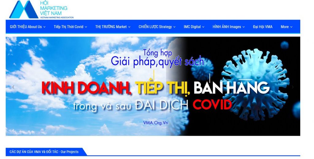 Hiệp hội Marketing Việt Nam (VMA) - Website về marketing hay nhất tại Việt Nam