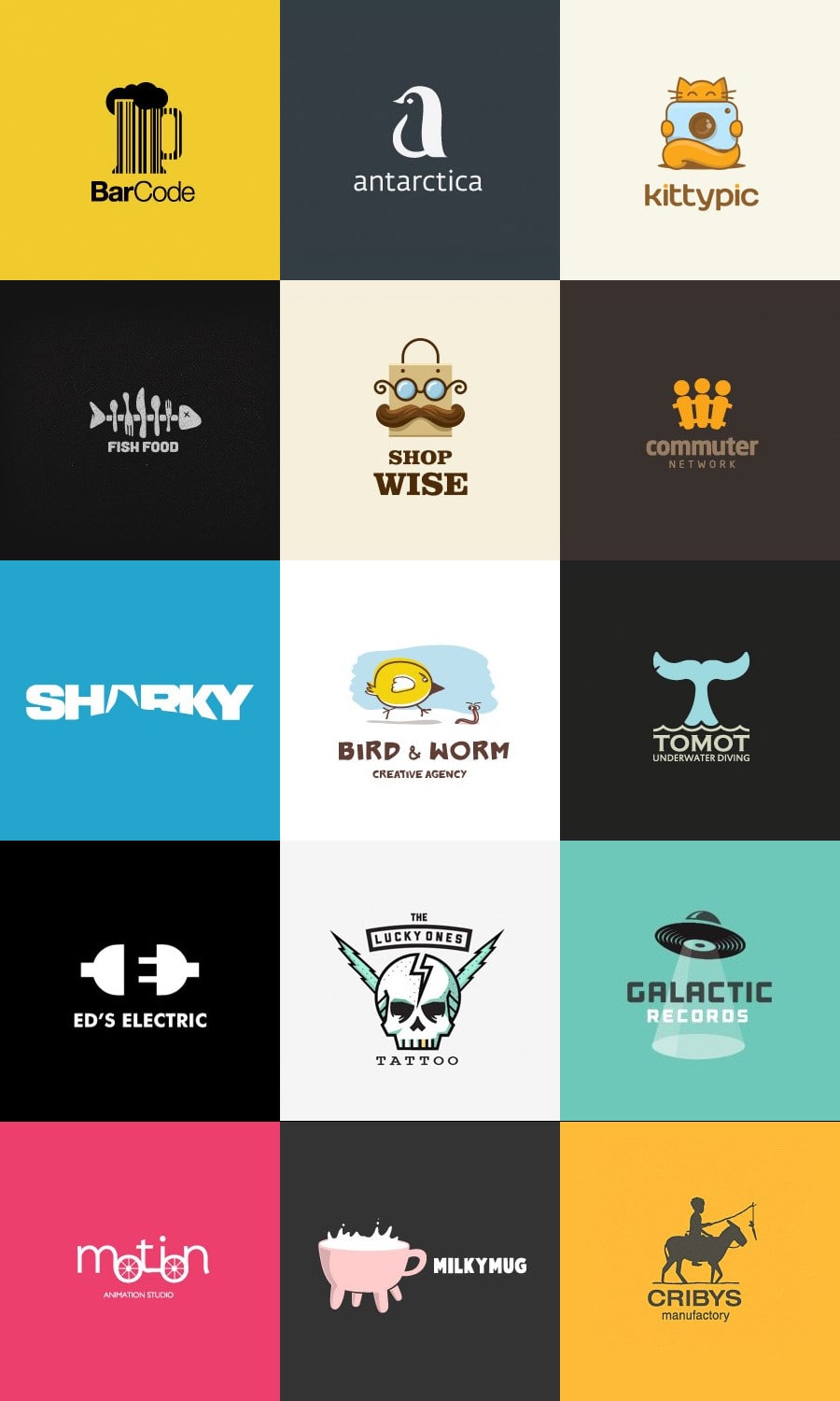 Tìm kiếm ý tưởng thiết kế logo từ 45 mẫu logo sáng tạo nhất 1