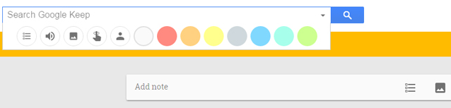 Google Keep cho phép tìm kiếm theo hình ảnh, âm thanh, màu sắc